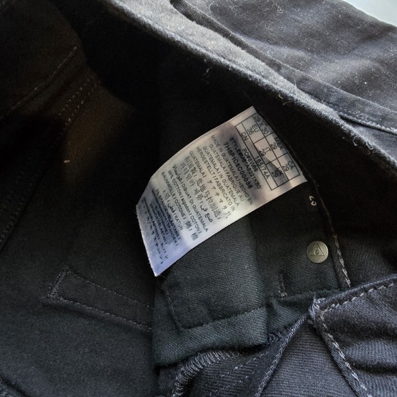 Guess Mens Slim Tapered Jeans Black Denim Size 29x30 Stretch Pants - Picture 8 of 8